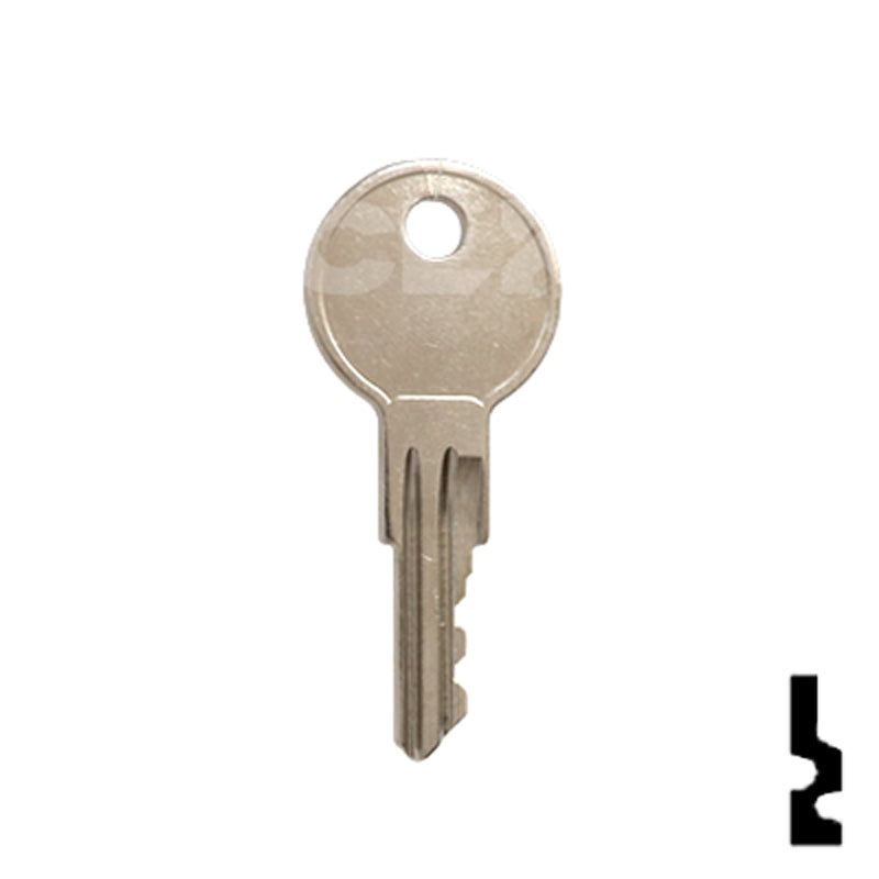 Precut Key Blank | Chicago | CH751 RV-Motorhome Key LockVoy