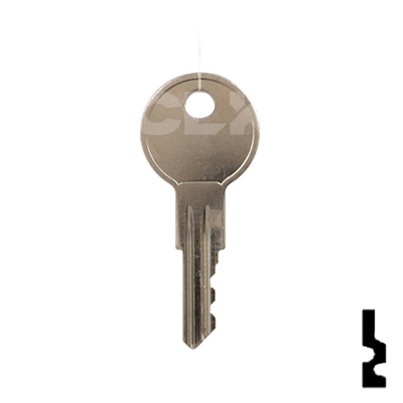 Precut Key Blank | Chicago | CH751 RV-Motorhome Key LockVoy
