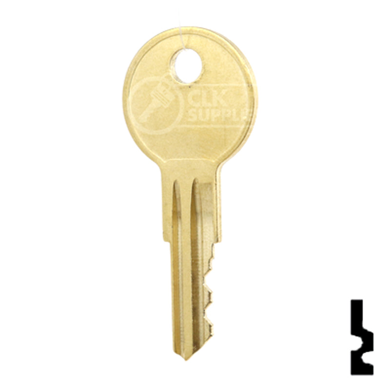 Precut Key Blank | Chicago | CH751 RV-Motorhome Key LockVoy