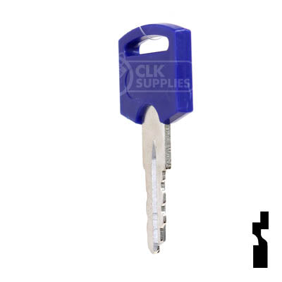 Precut Key | FIC Blue, Cylinder Removal Tool | BD325, CW400-434 Series RV-Motorhome Key Framon Manufacturing Company, Inc