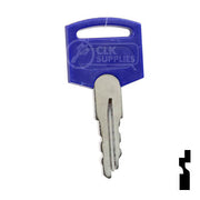 Precut Key | FIC Blue, Cylinder Removal Tool | BD325, CW400-434 Series RV-Motorhome Key Framon Manufacturing Company, Inc