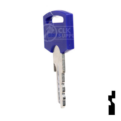 Precut Key | FIC Blue, Cylinder Removal Tool | BD325, CW400-434 Series RV-Motorhome Key Framon Manufacturing Company, Inc