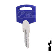 Precut Key | FIC Blue, Cylinder Removal Tool | BD325, CW400-434 Series RV-Motorhome Key Framon Manufacturing Company, Inc