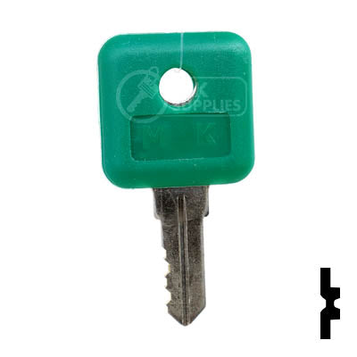 Precut Key | Leonardo Master Key | BD980, 1001-MK RV-Motorhome Key Framon Manufacturing Company, Inc