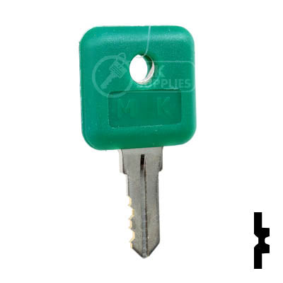 Precut Key | Leonardo Master Key | BD980, 1001-MK RV-Motorhome Key Framon Manufacturing Company, Inc