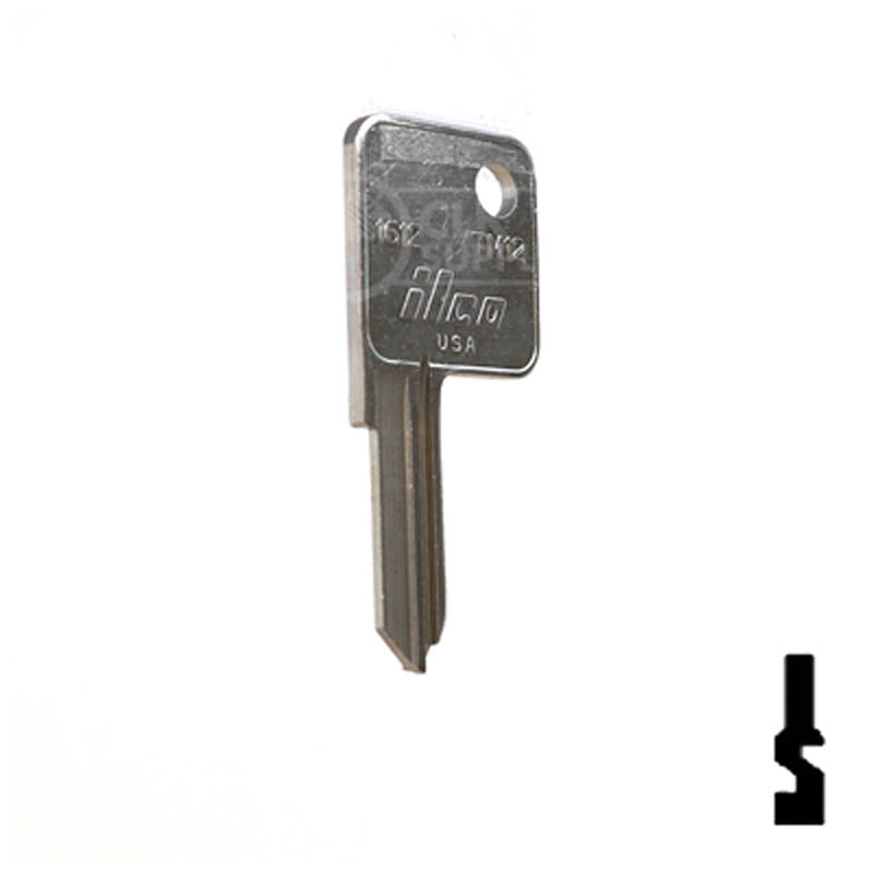 TM12, 1612 Trimark Key RV-Motorhome Key Ilco