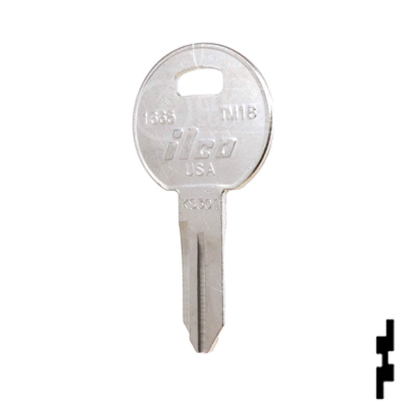 TM18, 1665 Trimark Key RV-Motorhome Key Ilco