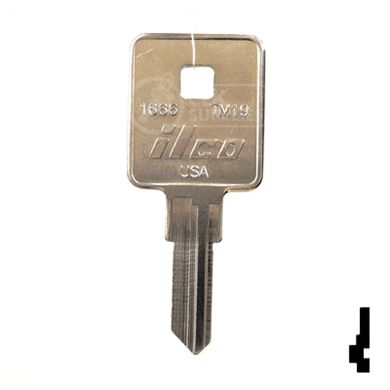 TM19, 1666 Trimark Key RV-Motorhome Key Ilco