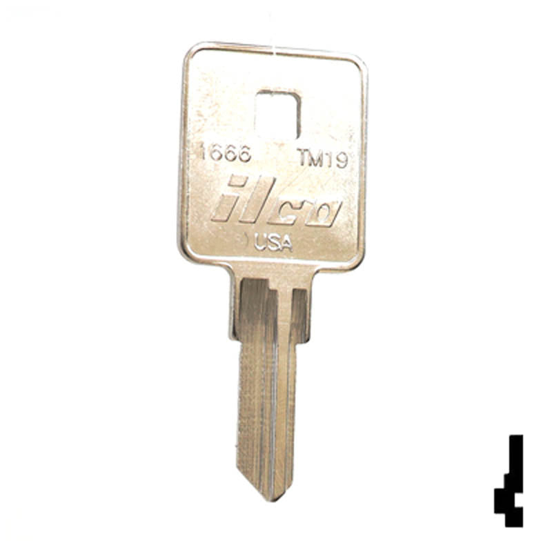 TM19, 1666 Trimark Key RV-Motorhome Key Ilco