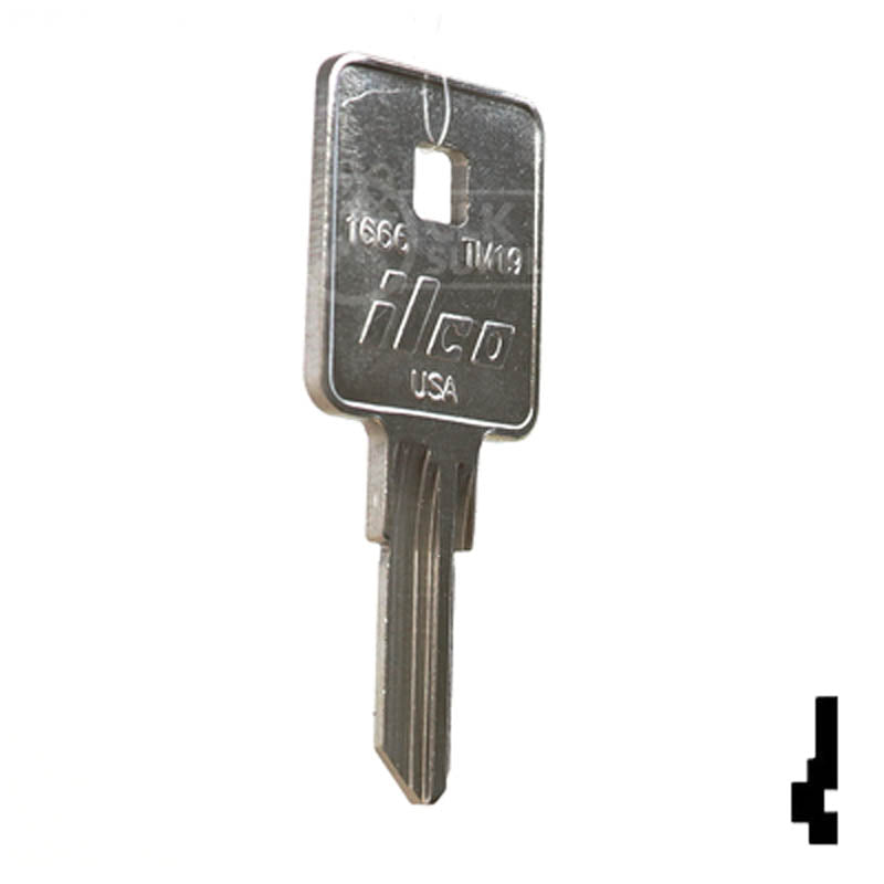 TM19, 1666 Trimark Key RV-Motorhome Key Ilco