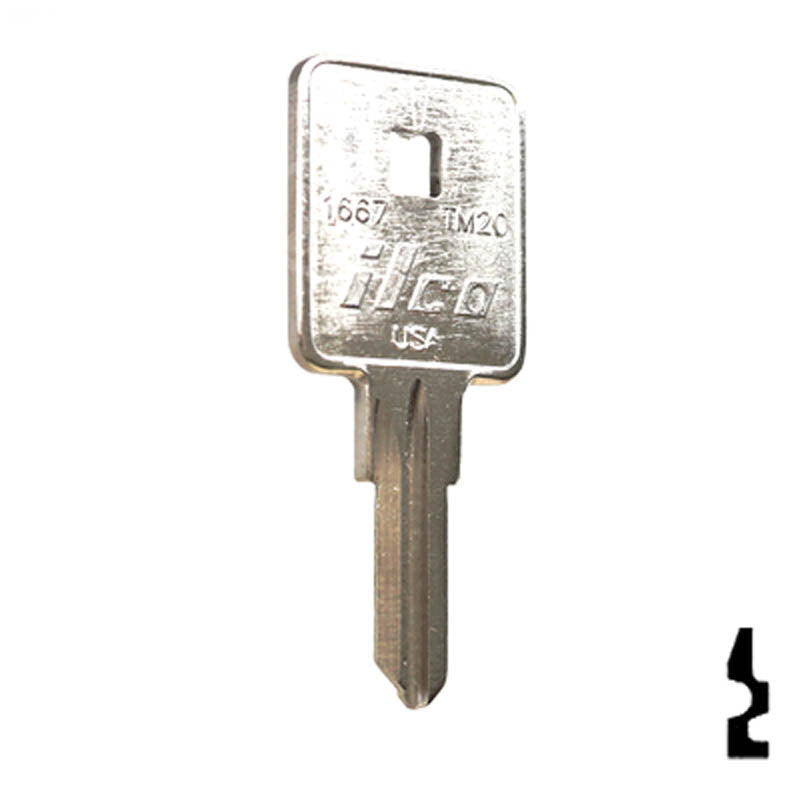 TM20, 1667 Trimark Key RV-Motorhome Key Ilco