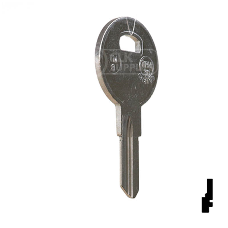 TM8, 1608 Trimark Key RV-Motorhome Key JMA USA
