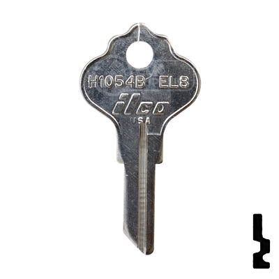 Uncut Key Blank | Airstream | H1054B, EL8