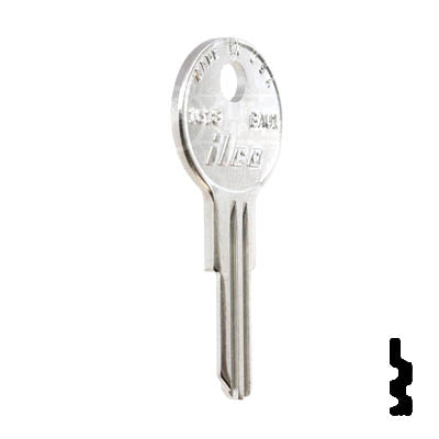 Uncut Key Blank | Bauer | 1618, BAU1 RV-Motorhome Key Ilco