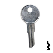 Uncut Key Blank | Bauer | 1618, BAU1 RV-Motorhome Key Ilco