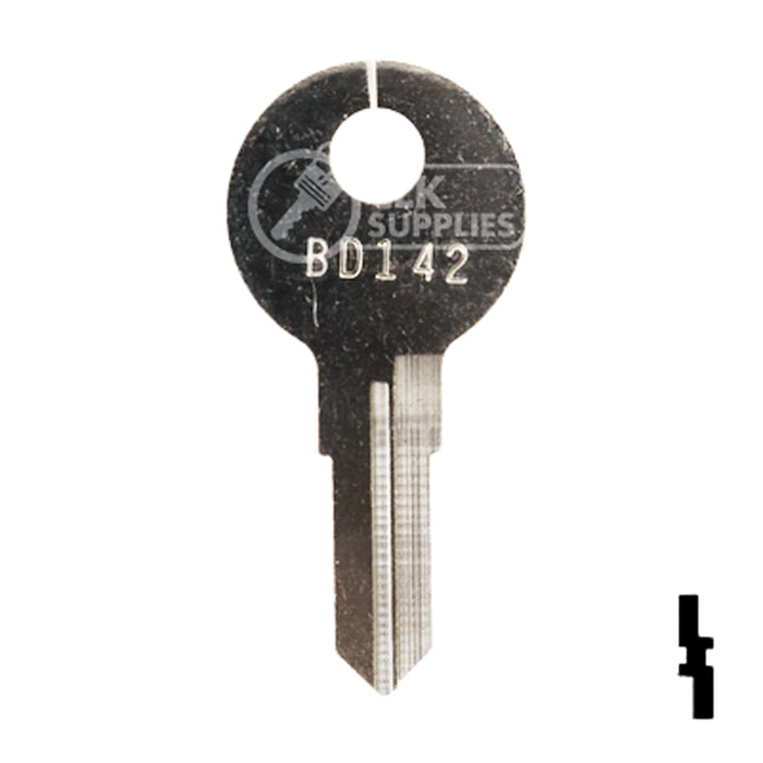 Uncut Key Blank | Bauer | BD142 RV-Motorhome Key Framon Manufacturing Company, Inc