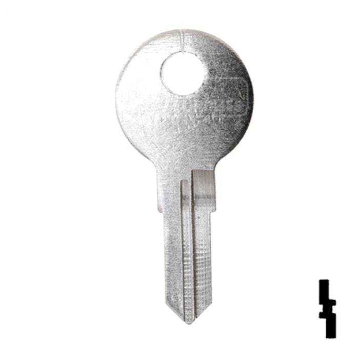 Uncut Key Blank | Bauer | BD142 RV-Motorhome Key Framon Manufacturing Company, Inc