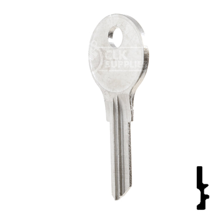 Uncut Key Blank | Chicago | 100AM, AP5 RV-Motorhome Key Ilco