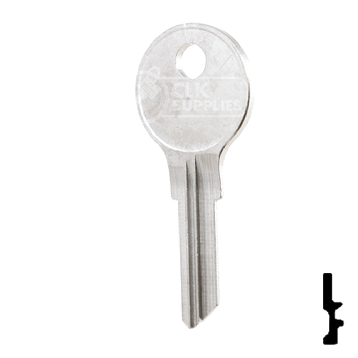 Uncut Key Blank | Chicago | 100AM, AP5 RV-Motorhome Key Ilco