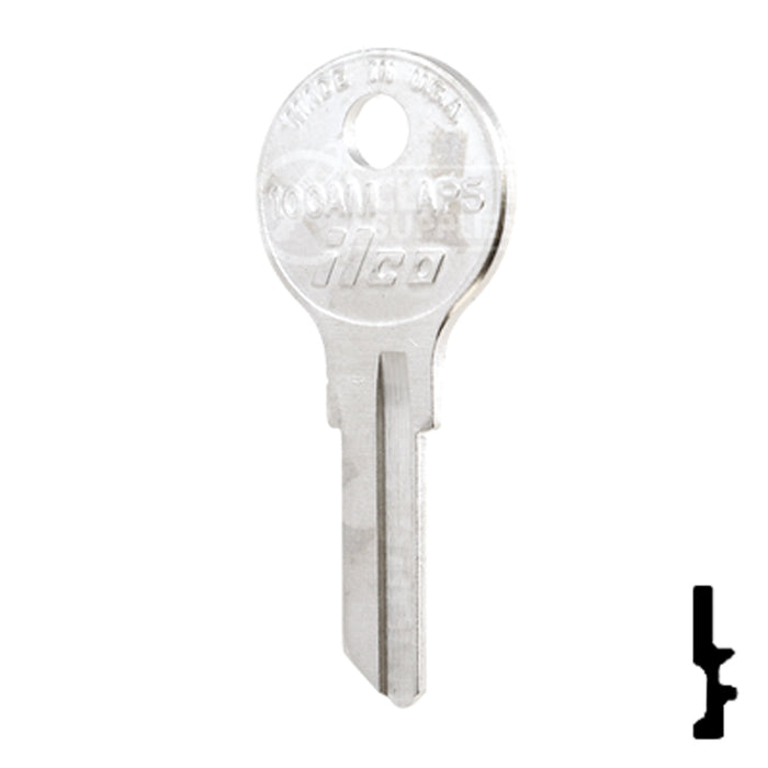 Uncut Key Blank | Chicago | 100AM, AP5 RV-Motorhome Key Ilco