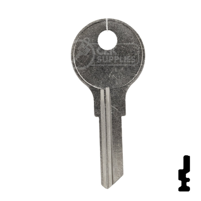 Uncut  Key Blank | Chicago | 101AM, AP1 RV-Motorhome Key Ilco