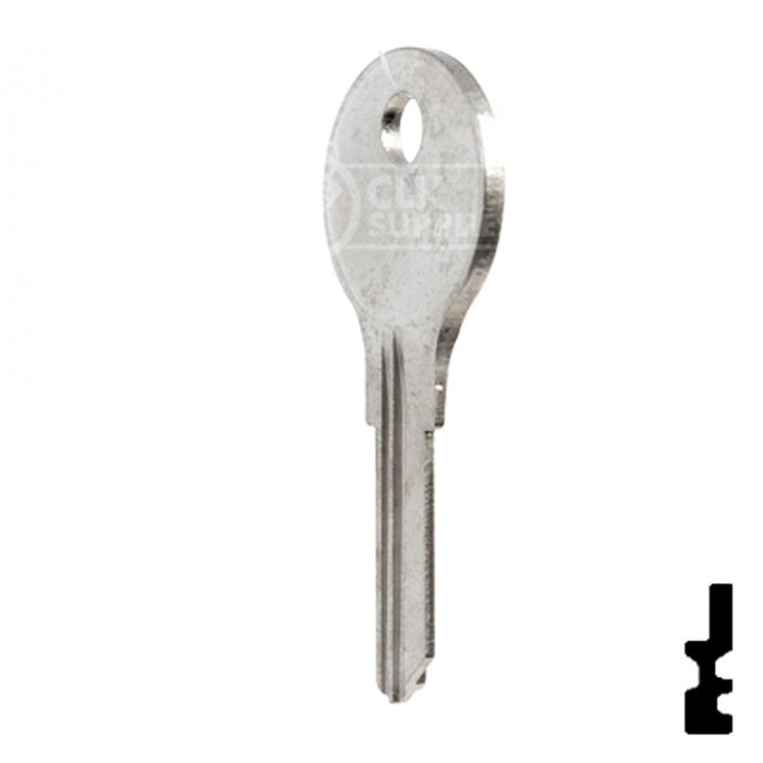 Uncut Key Blank | Chicago | 102AM, AP2 RV-Motorhome Key Ilco