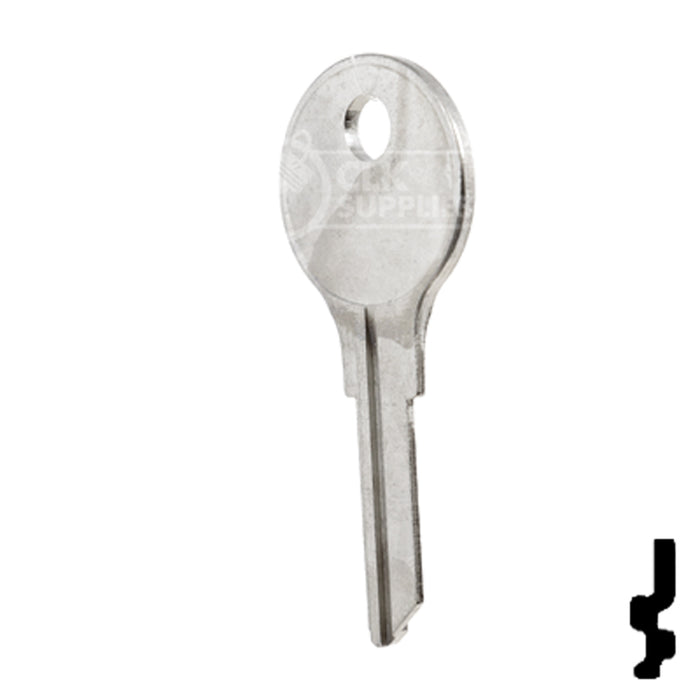 Uncut Key Blank | Chicago | 103AM, AP3 RV-Motorhome Key Ilco