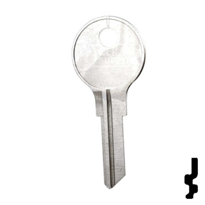 Uncut Key Blank | Chicago | 103AM, AP3 RV-Motorhome Key Ilco