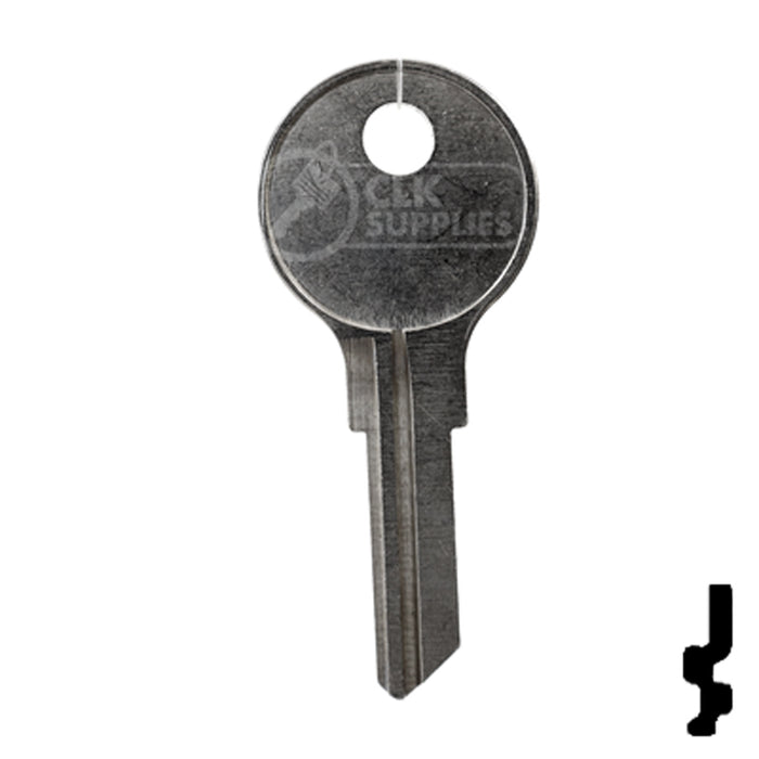 Uncut Key Blank | Chicago | 103AM, AP3 RV-Motorhome Key Ilco