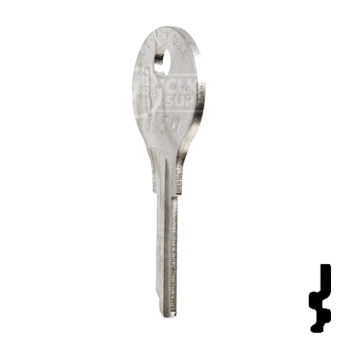 Uncut Key Blank | Chicago | 103AM, AP3 RV-Motorhome Key Ilco