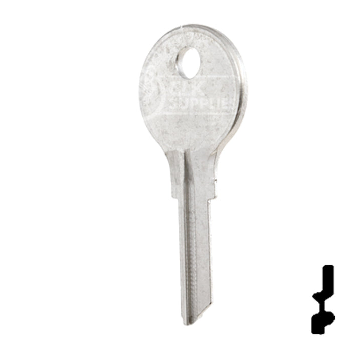 Uncut  Key Blank | Chicago | 104AM, AP4 RV-Motorhome Key Ilco