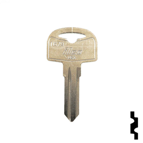 Uncut Key Blank | Cole Hersee | 1679 RV-Motorhome Key Ilco