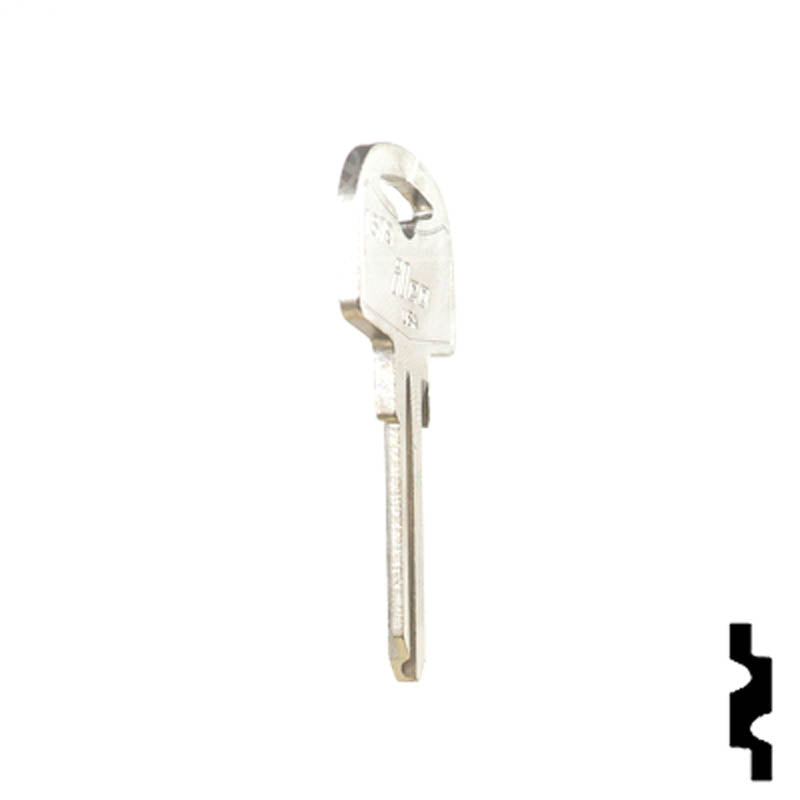 Uncut Key Blank | Cole Hersee | 1679 RV-Motorhome Key Ilco