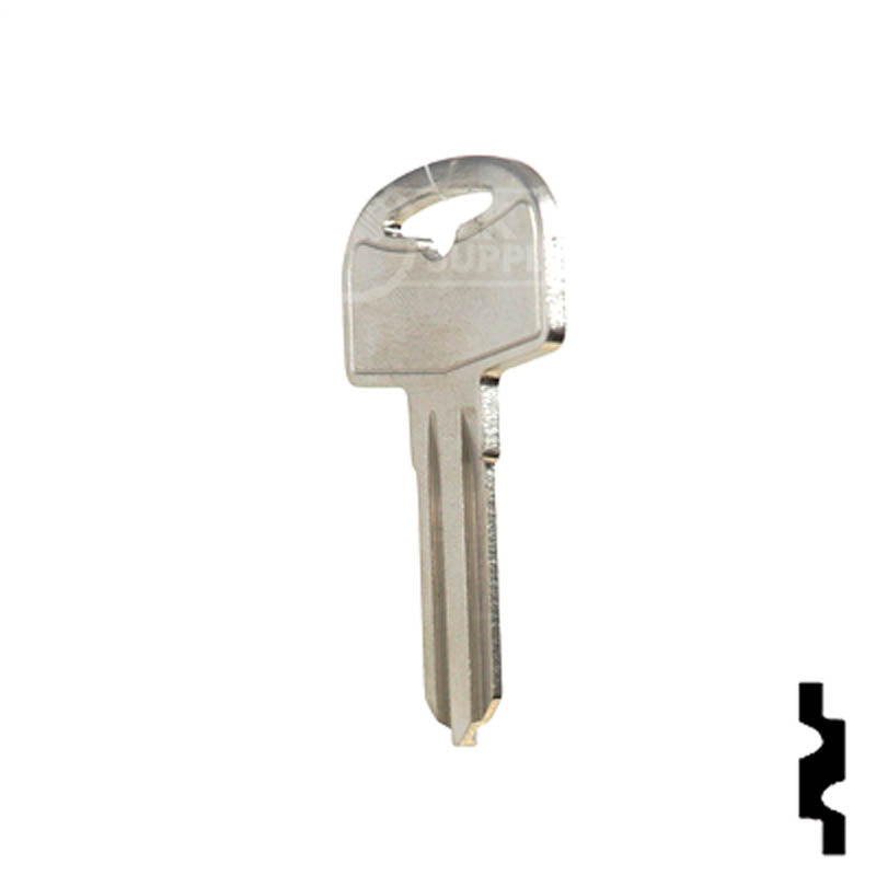 Uncut Key Blank | Cole Hersee | 1679 RV-Motorhome Key Ilco