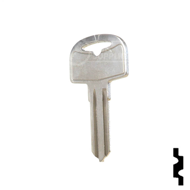 Uncut Key Blank | Cole Hersee | 1679 RV-Motorhome Key Ilco