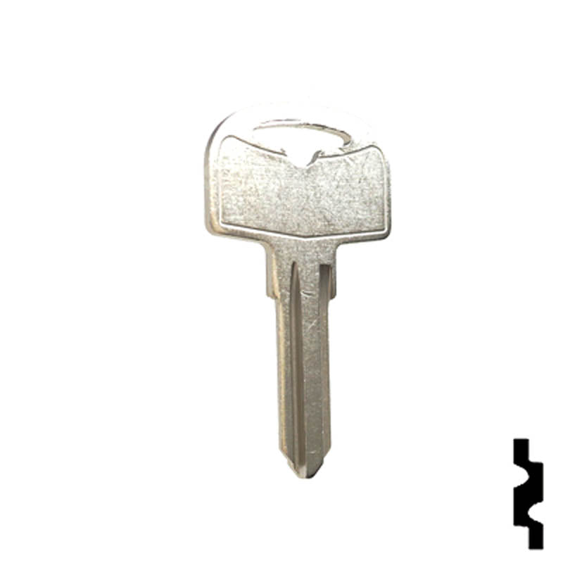 Uncut Key Blank | Cole Hersee | 1679 RV-Motorhome Key Ilco