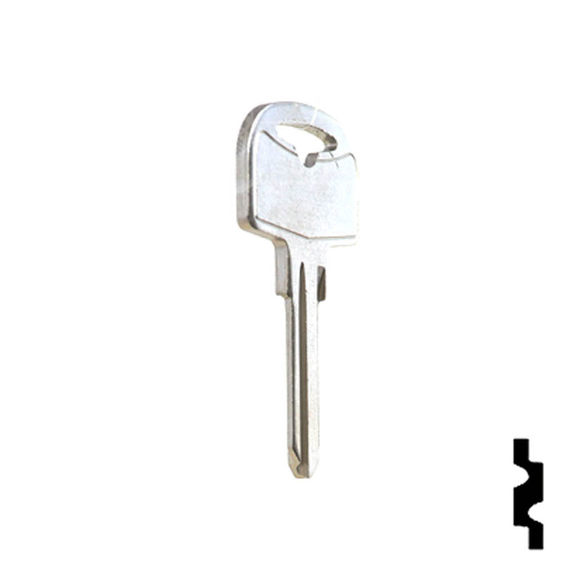 Uncut Key Blank | Cole Hersee | 1679 RV-Motorhome Key Ilco