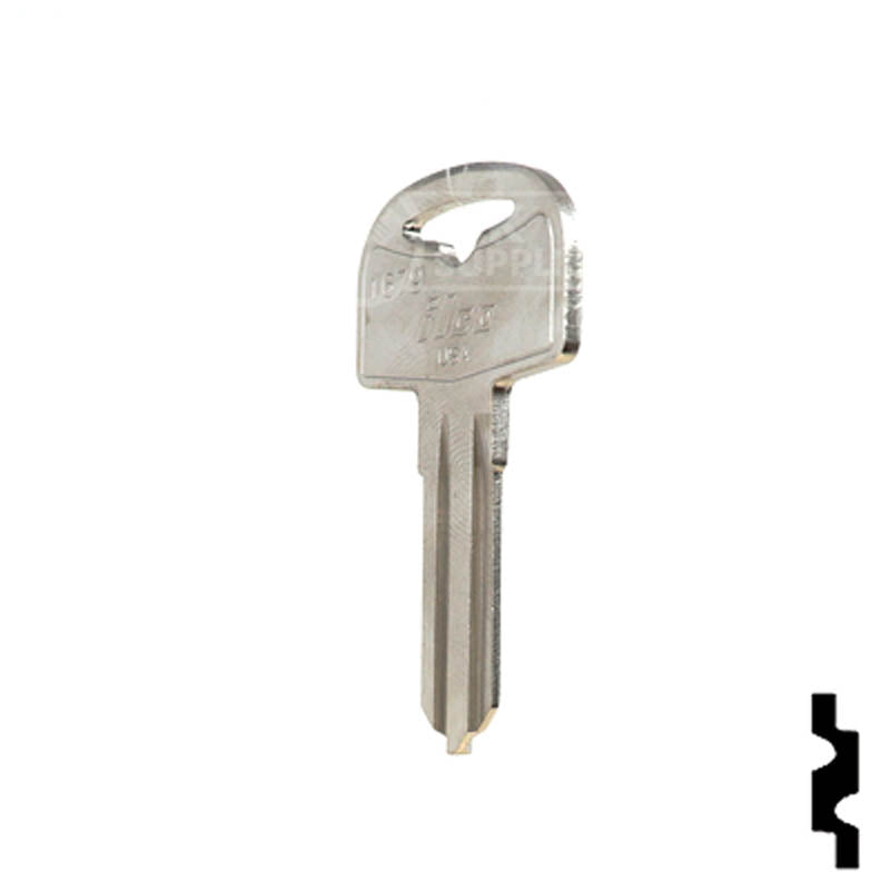 Uncut Key Blank | Cole Hersee | 1679 RV-Motorhome Key Ilco