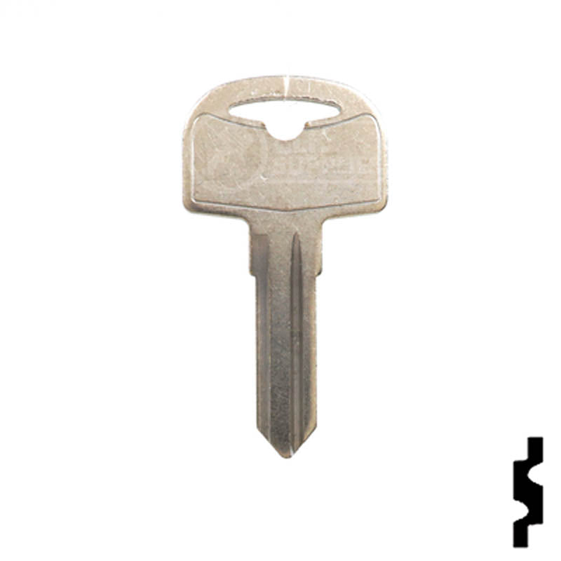 Uncut Key Blank | Cole Hersee | 1679R RV-Motorhome Key Ilco