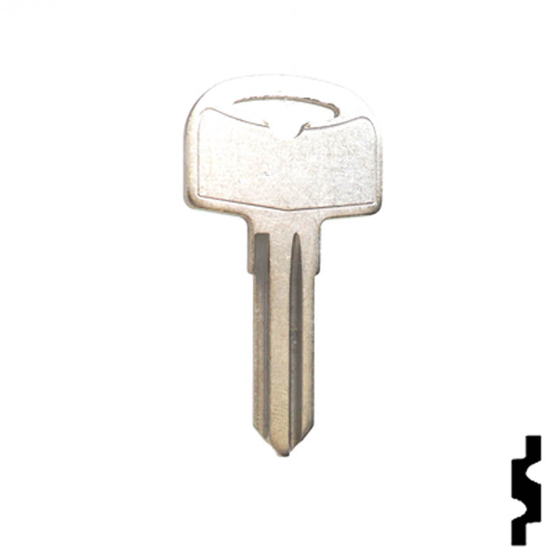 Uncut Key Blank | Cole Hersee | 1679R RV-Motorhome Key Ilco