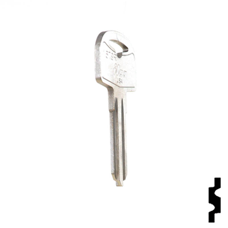 Uncut Key Blank | Cole Hersee | 1679R RV-Motorhome Key Ilco