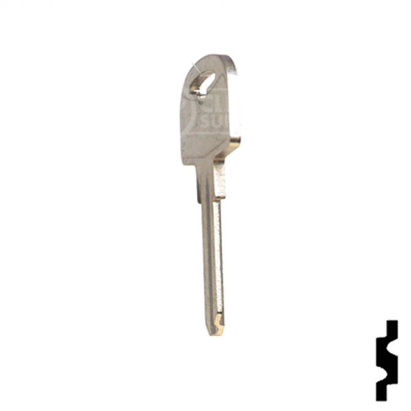 Uncut Key Blank | Cole Hersee | 1679R RV-Motorhome Key Ilco