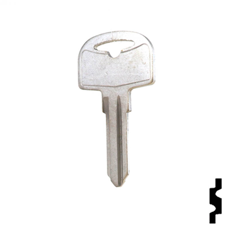 Uncut Key Blank | Cole Hersee | 1679R RV-Motorhome Key Ilco