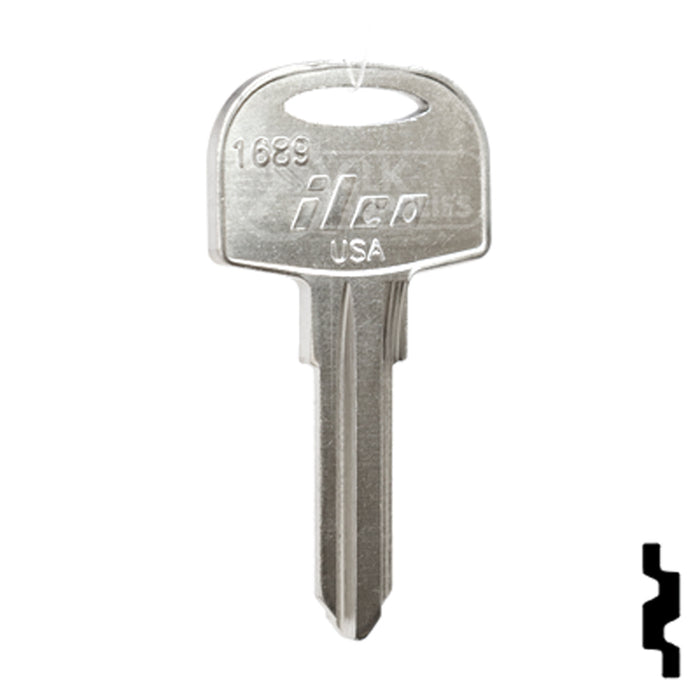 Uncut Key Blank | Cole Hersee | 1689 RV-Motorhome Key Ilco