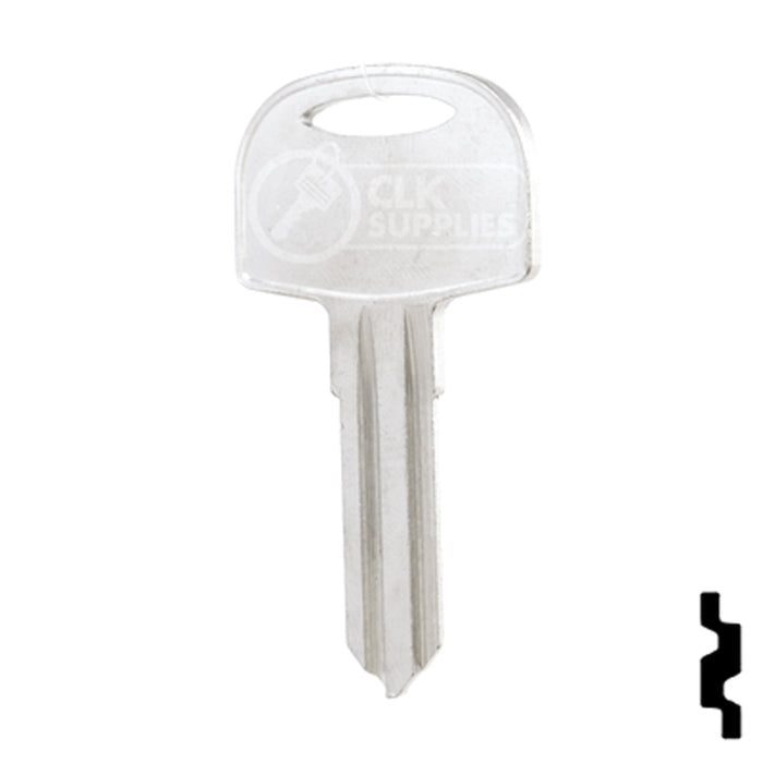 Uncut Key Blank | Cole Hersee | 1689 RV-Motorhome Key Ilco