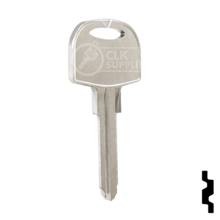 Uncut Key Blank | Cole Hersee | 1689 RV-Motorhome Key Ilco