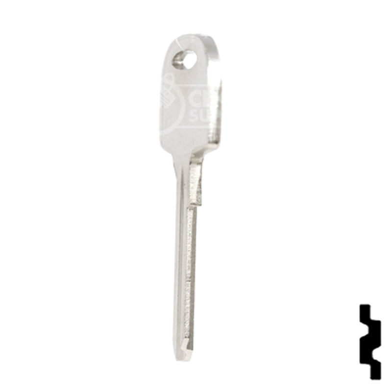 Uncut Key Blank | Cole Hersee | 1689R RV-Motorhome Key Ilco