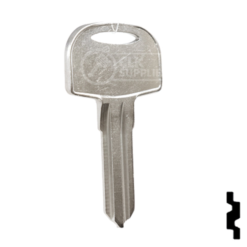 Uncut Key Blank | Cole Hersee | 1689R RV-Motorhome Key Ilco