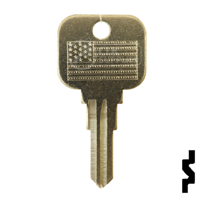 Uncut Key Blank | Fastec | BD120 RV-Motorhome Key Framon Manufacturing Company, Inc