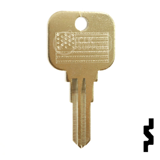 Uncut Key Blank | Fastec | BD120 RV-Motorhome Key Framon Manufacturing Company, Inc